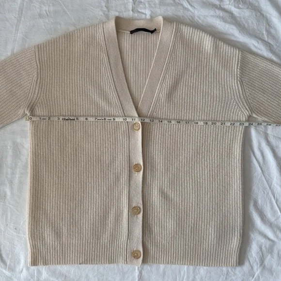 Jenni Kayne Cashmere Cocoon Ivory Sz XXS - Picture 5 of 8